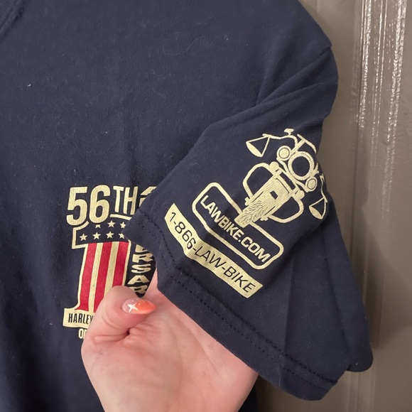 UNISEX Harley-Davidson of Atlanta 56th Anniversary Tee - Picture 3 of 4